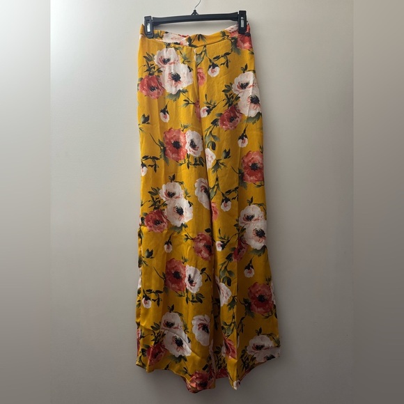 Iris Golden Floral Pants - Picture 1 of 5